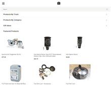 Tablet Screenshot of dieselkeeper.com